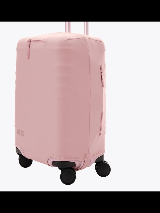 BEIS Handbags - The Large Check-In Luggage Cover in Atlas Pink